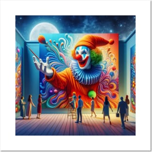 Clown Show . Posters and Art